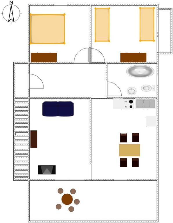 Apartment Bise Рогозниця Екстер'єр фото